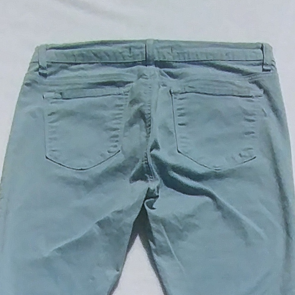 J Brand pastel blue pencil leg denim jeans